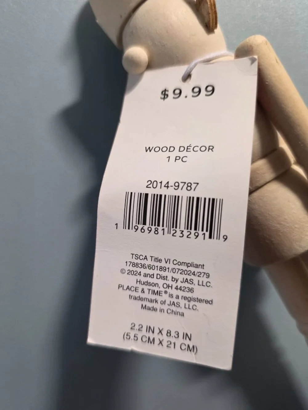Place & Time Wooden Elf Craft 8.3